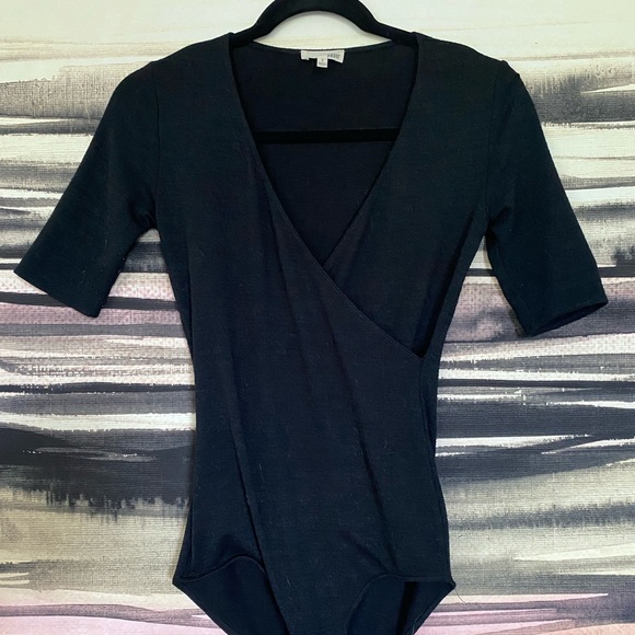 Gently used black stretchy Wilfred body suit. - Picture 1 of 3
